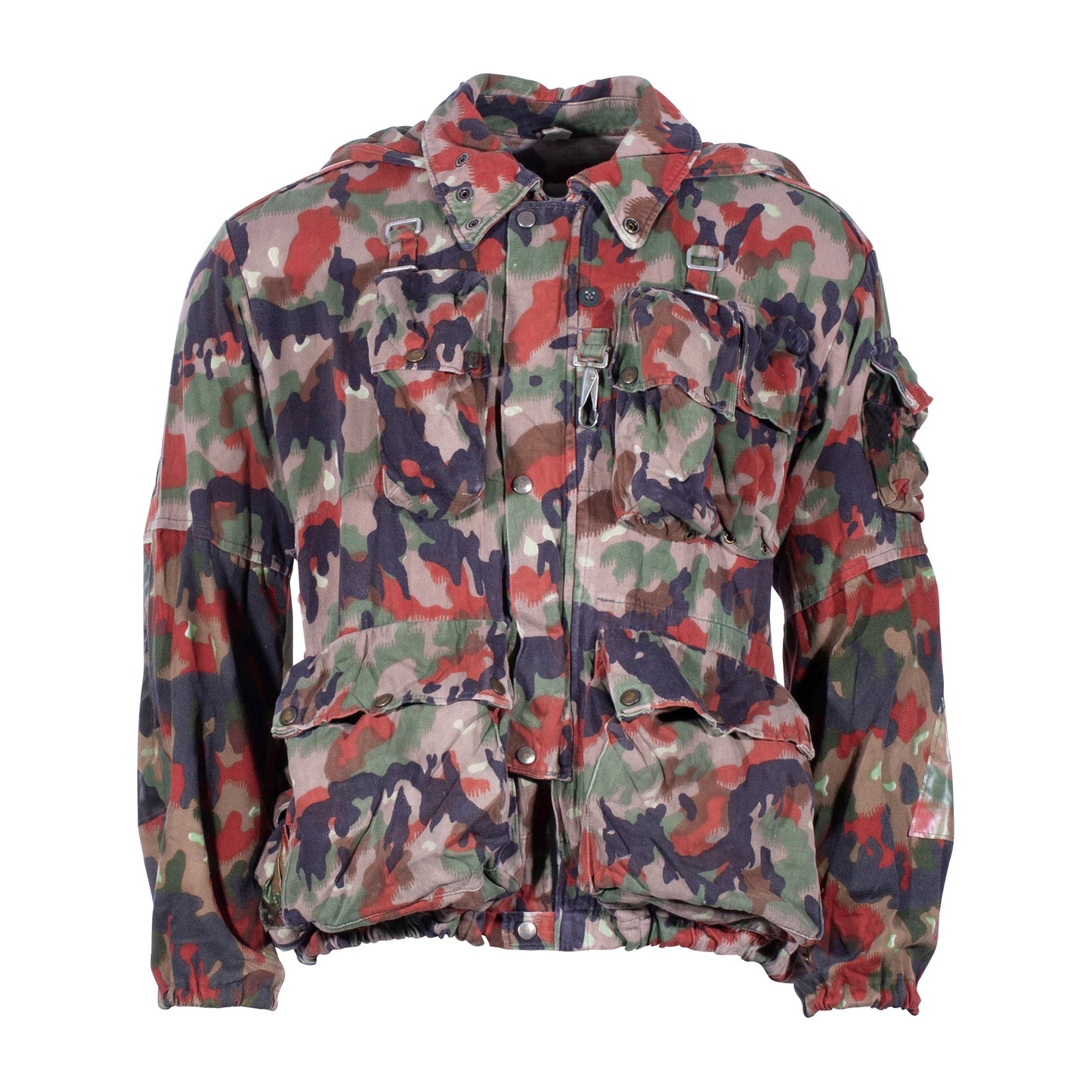 Swiss field jacket M70 camouflage used