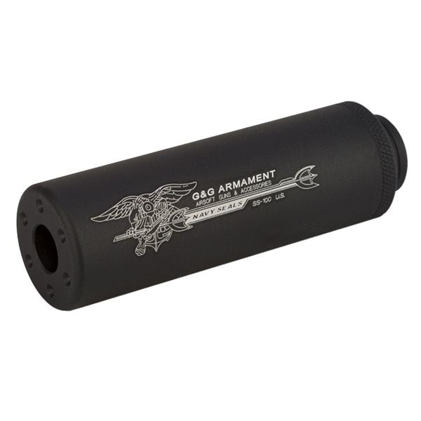 G&G Airsoft Schalldämpfer SS-100 Sound Suppressor schwarz