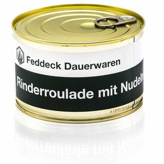 Fertiggericht Dose Rinderroulade mit Nudeln 400 g