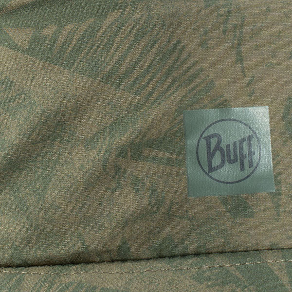 Buff Hut Adventure Bucket Hat acai khaki