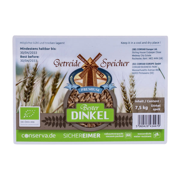 Bio Dinkel DE-ÖKO-006 7.5 kg