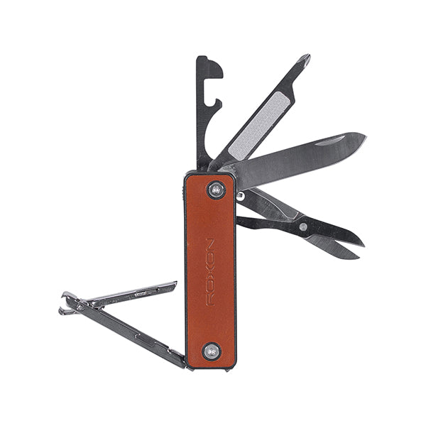 Roxon Multitool Mini M4 braun silberfarben