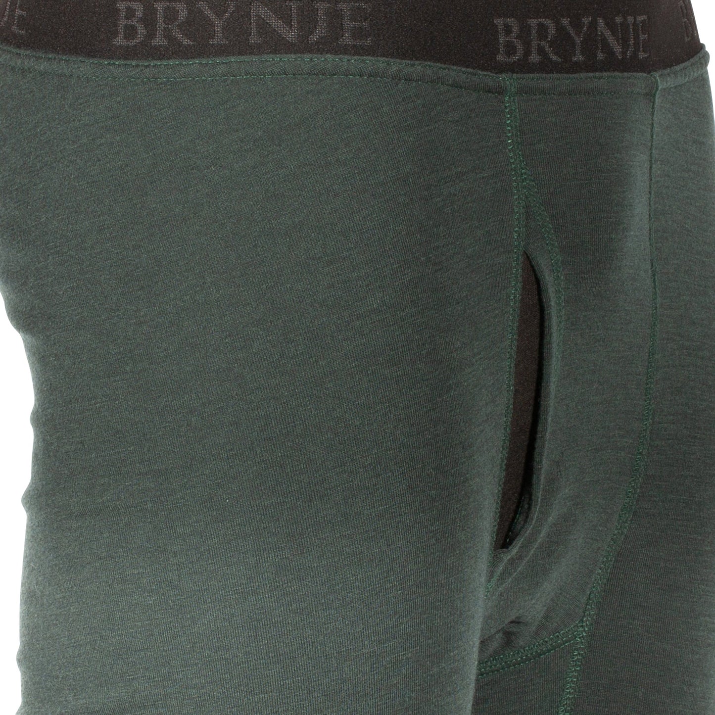 Brynje Thermohose Arctic Double lang mit Eingriff oliv