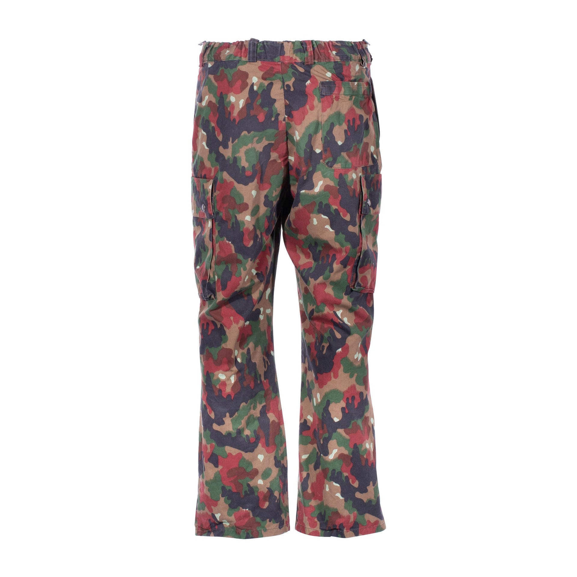 Swiss field trousers M83 camouflage used