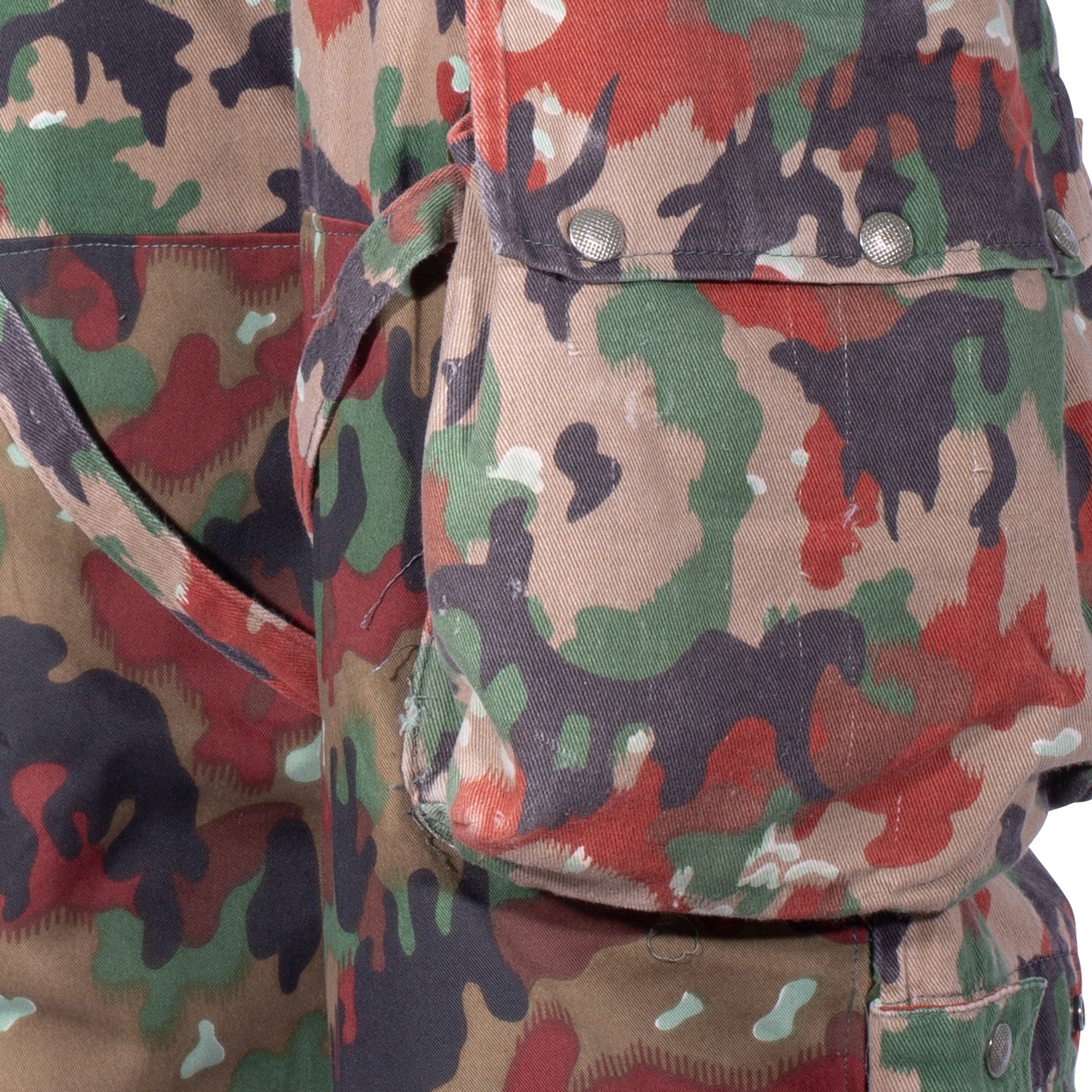 Swiss field trousers M70 camouflage used