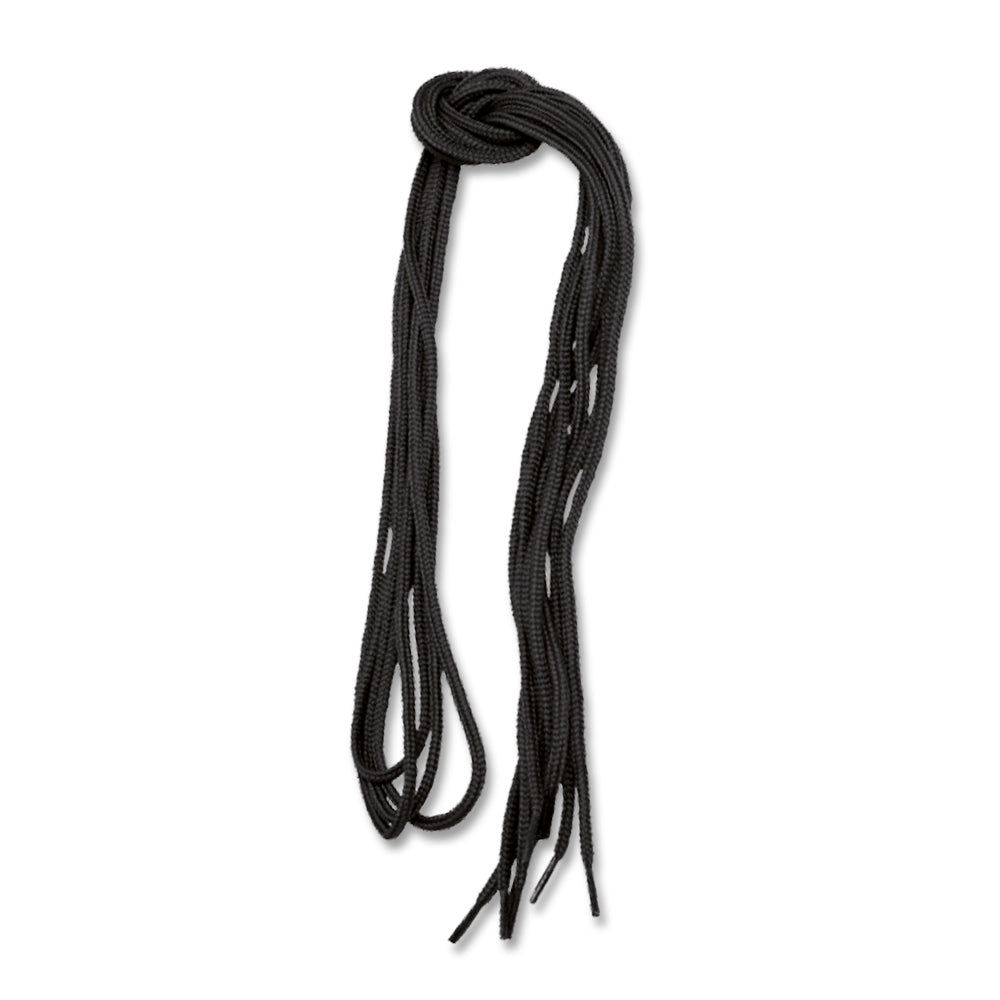 Shoelaces Polyester 80 cm black