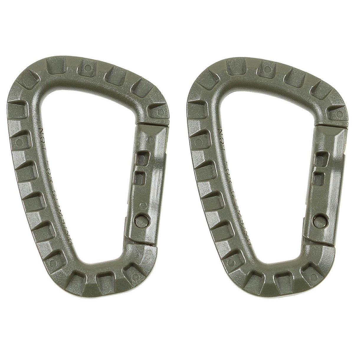 Karabiner Kunststoff 2er Pack