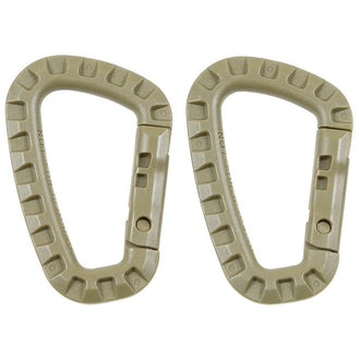 Carabiner plastic 2-pack