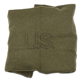 Wool blanket US olive as new