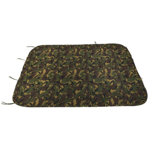 Forro de poncho holandés camuflaje utilizado