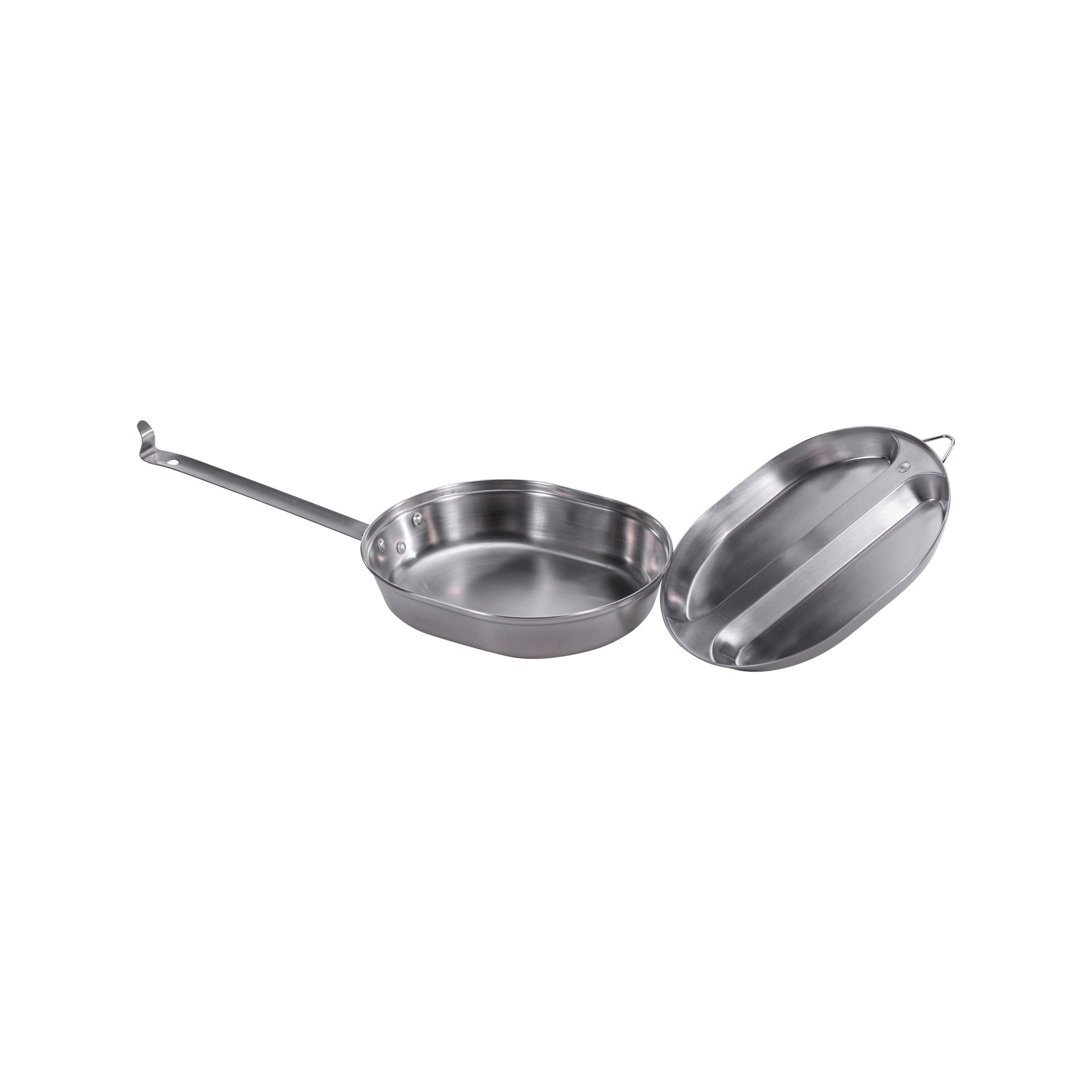 US cookware stainless steel 2-piece