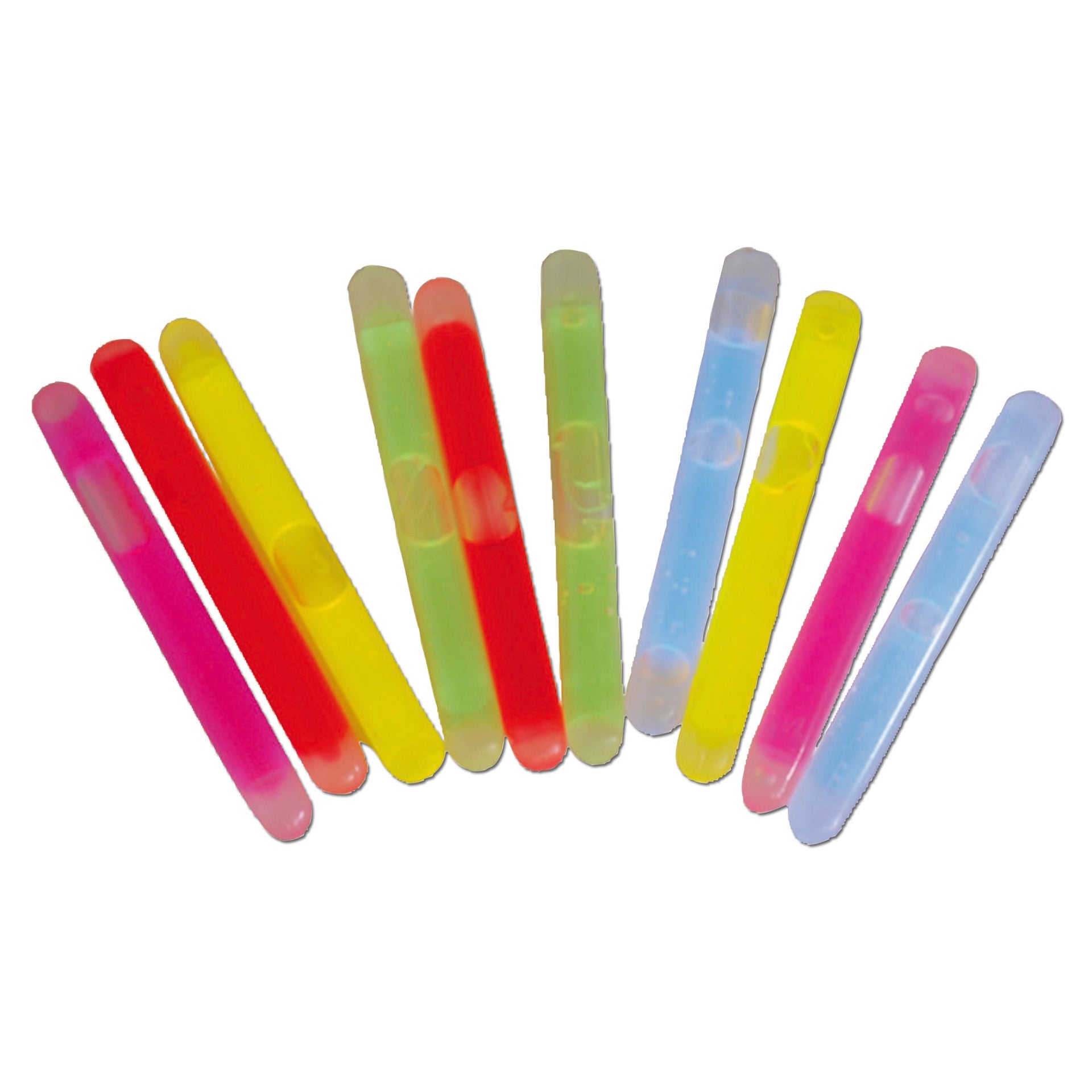 Glow sticks mini 10-pack