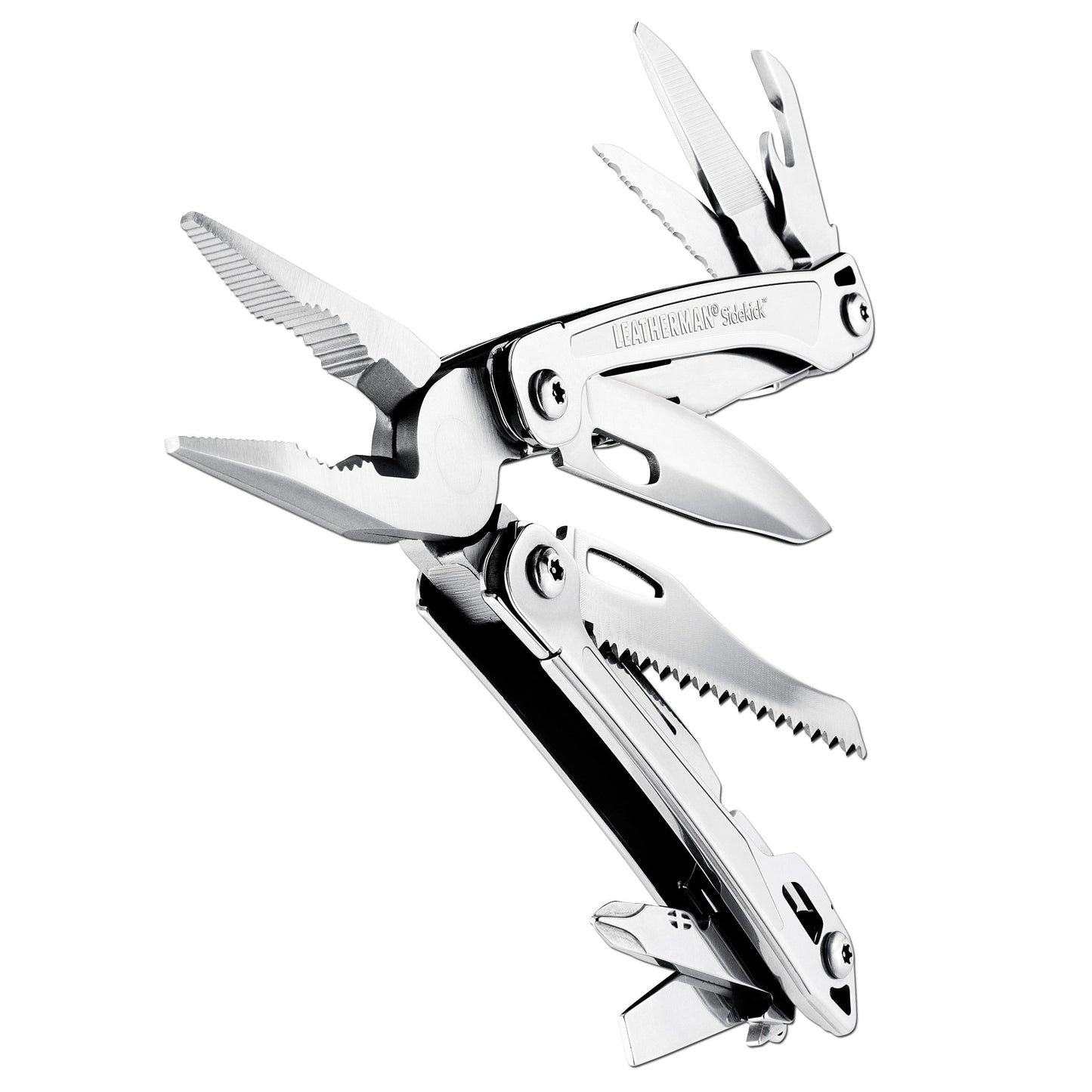 Leatherman Multitool Sidekick silberfarben