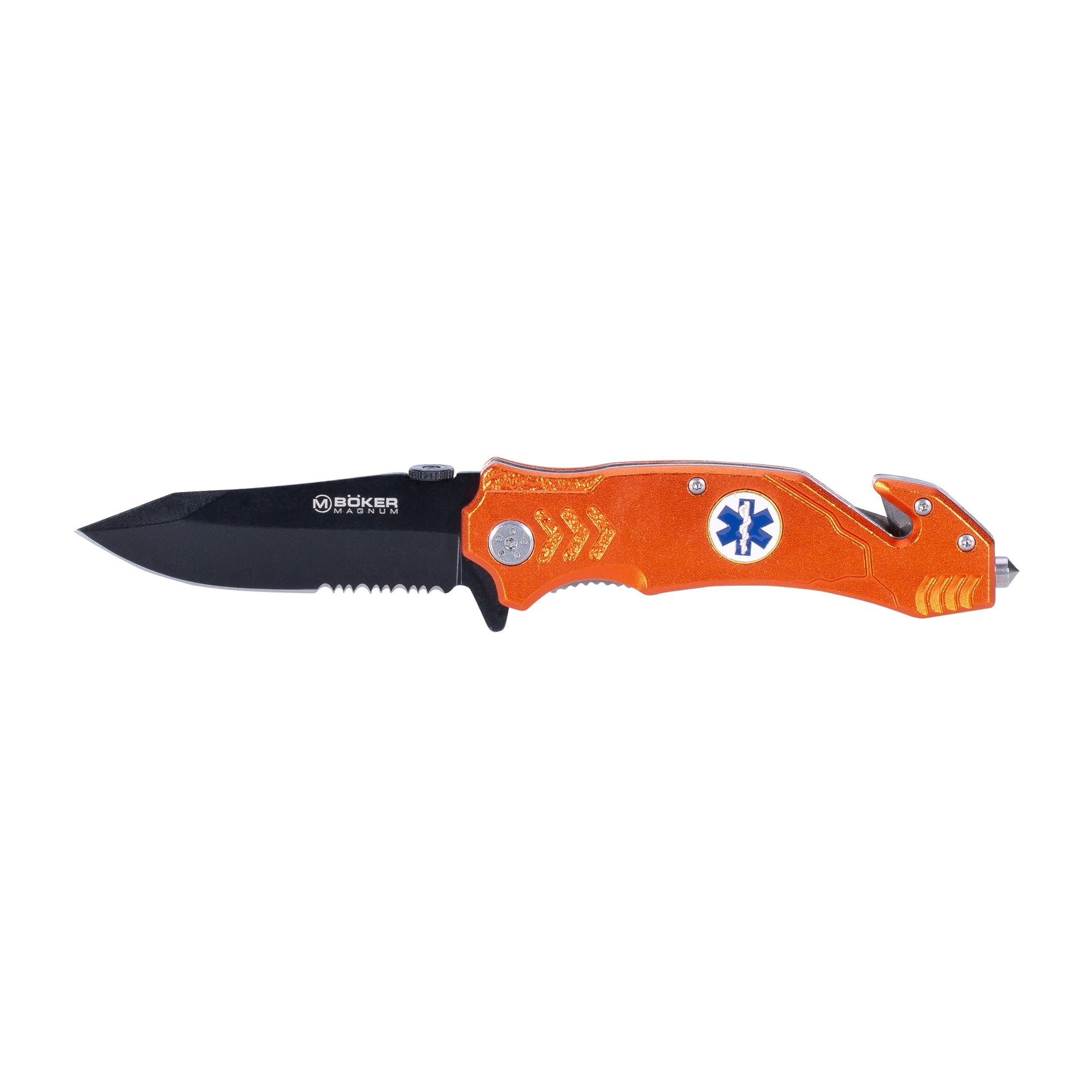 Magnum Taschenmesser EMS Rescue orange