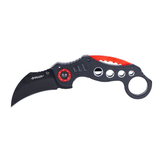 Haller Taschenmesser Karambit Red Circle rot schwarz