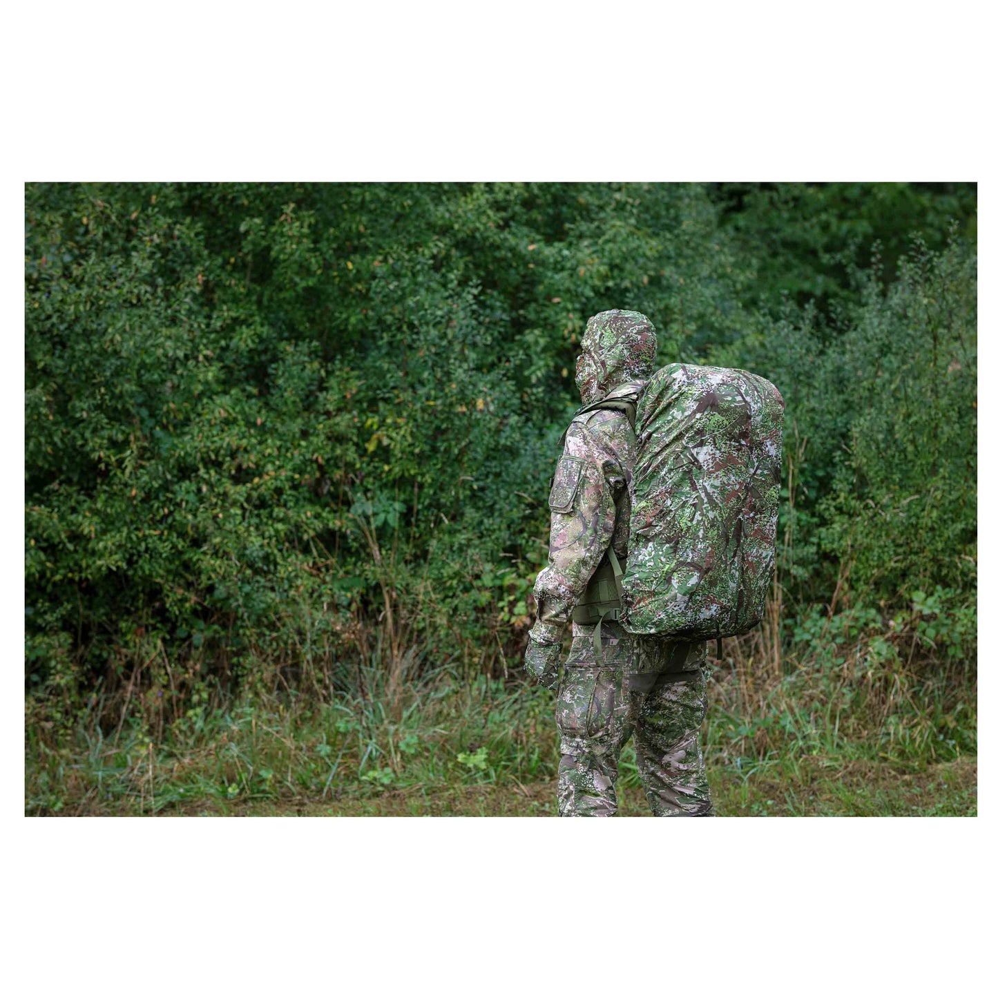 Ghosthood Tarnzubehör Backpack Cover 60 L concamo green