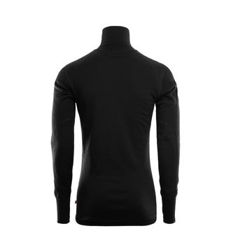 Aclima Pullover DoubleWool Polo Zip jet black