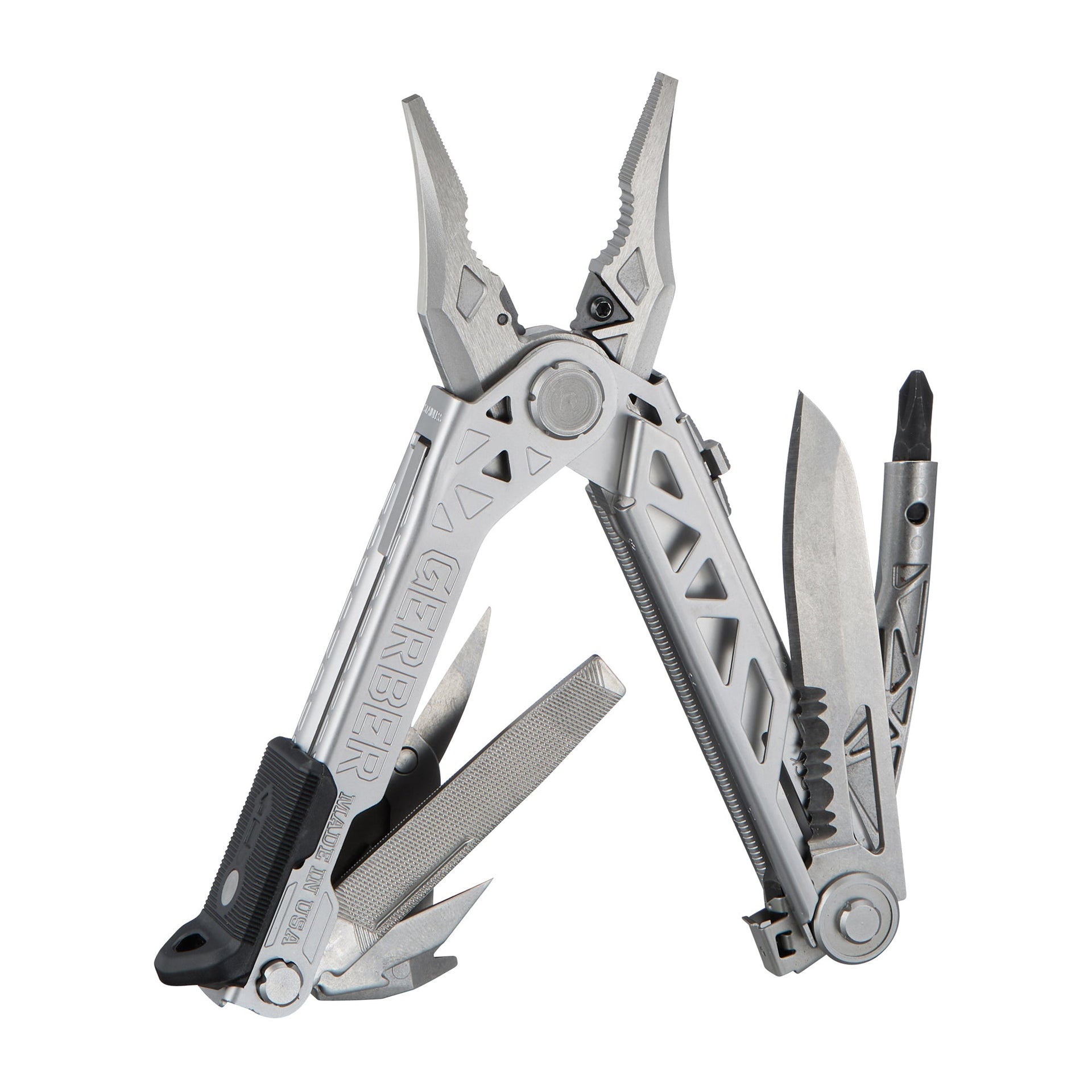 Gerber Multitool Center Drive Plus silberfarben