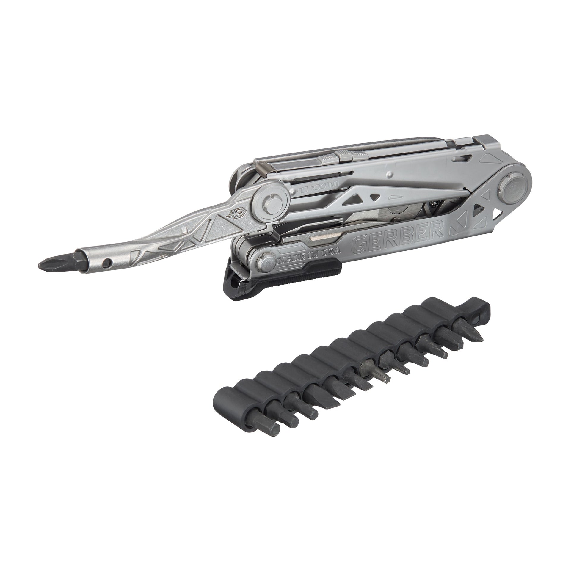 Gerber Multitool Center Drive Plus silberfarben