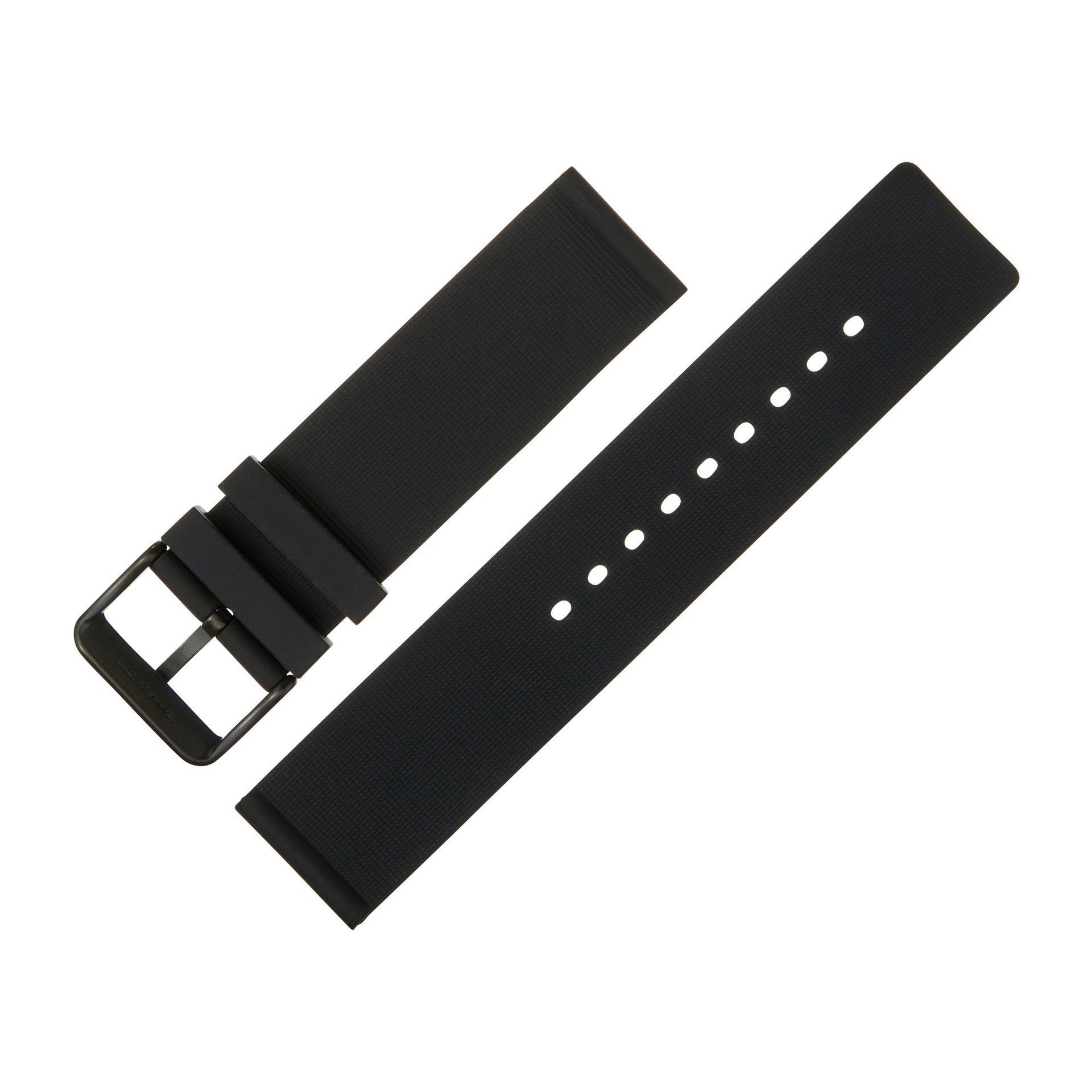 Watch strap silicone 22 mm