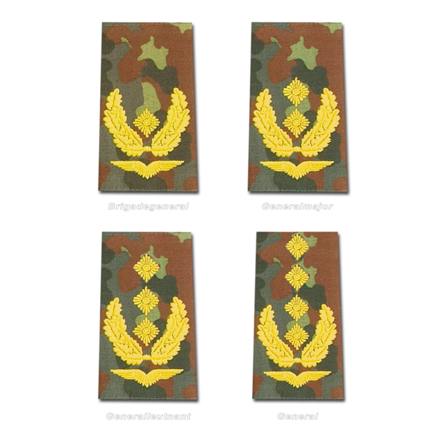 BW Rangabzeichen Luftwaffe Flecktarn