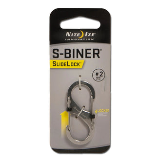 Moschettone S-Biner SlideLock in acciaio inox