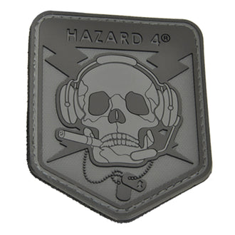 Parche 3D Hazard 4 SpecOp Skull negro