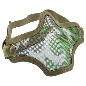 101 Inc. Gitterschutzmaske Airsoft Metal Mesh Mask woodland