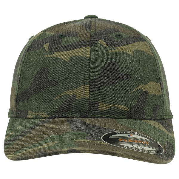 Flexfit Cap Flexfit Garment washed woodland