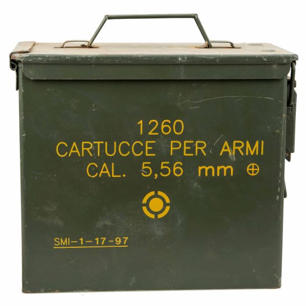 US ammunition box PA19 Cal. 5.56 used