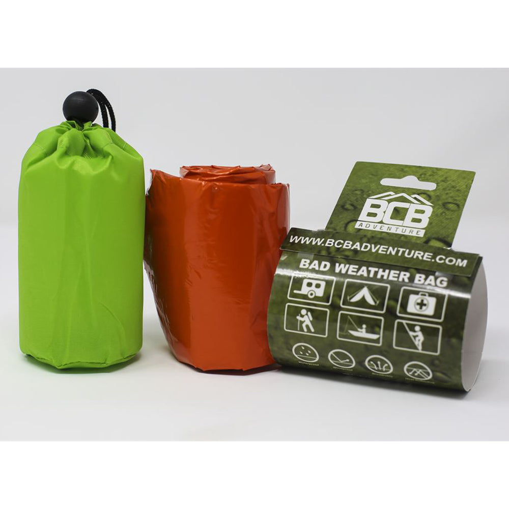 BCB emergency sleeping bag Bad Weather Bag olive green