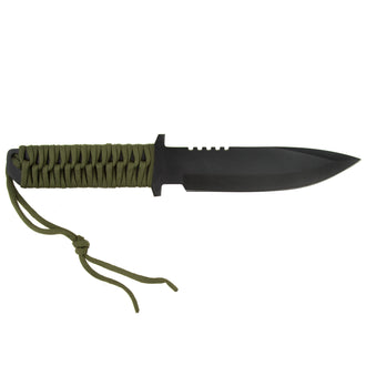 Fox Outdoor Messer Griff umwickelt oliv