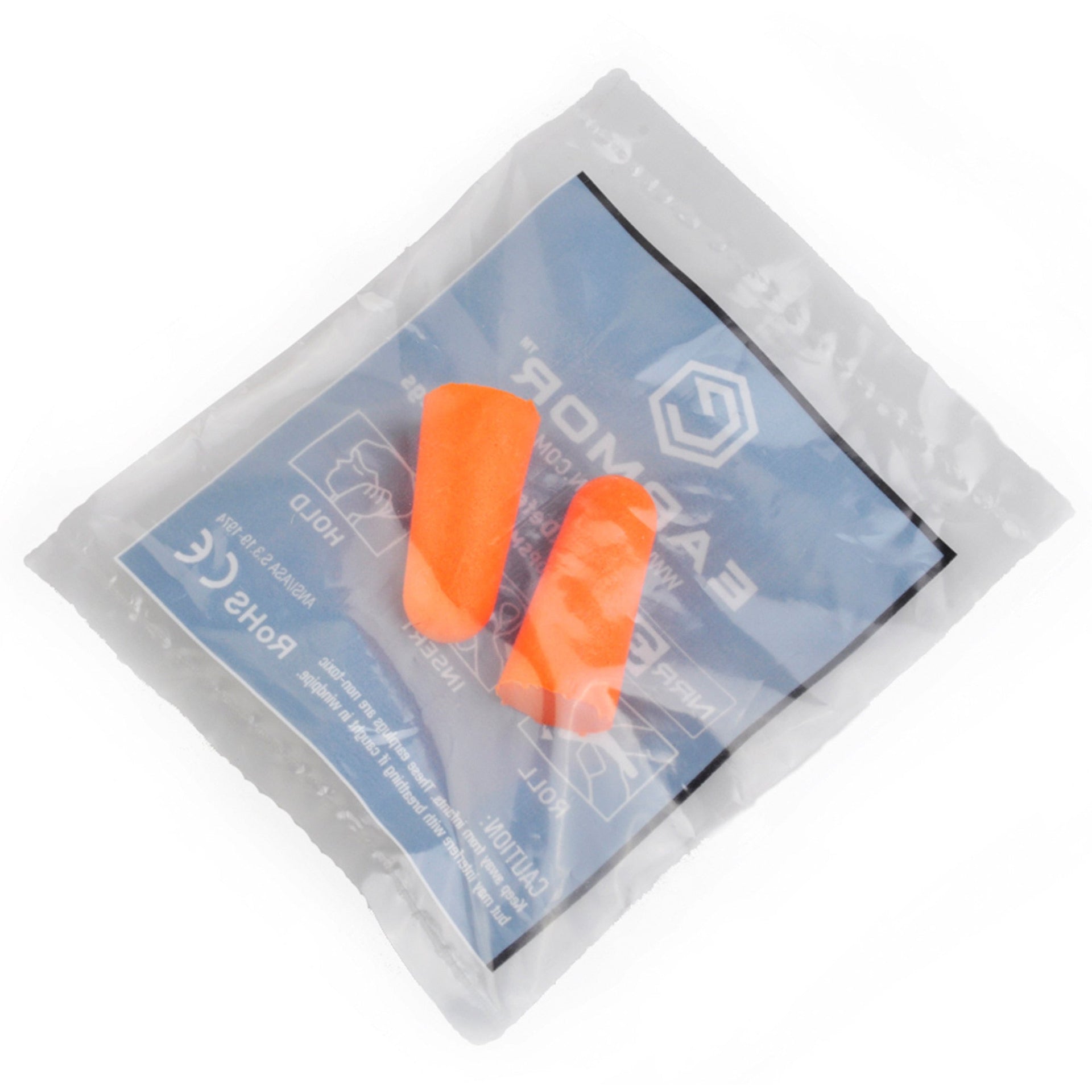 Earmor Hearing Protection MaxDefense Ear Plugs NRR36 100 Pairs