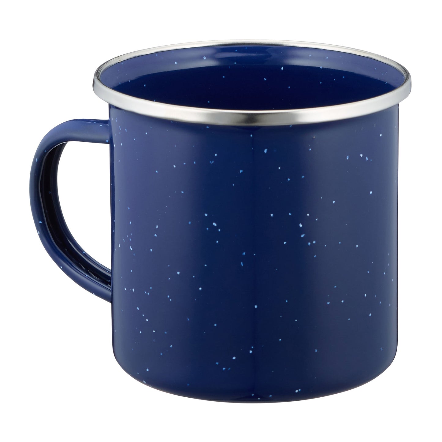 AB Emaille Tasse 330 ml blau