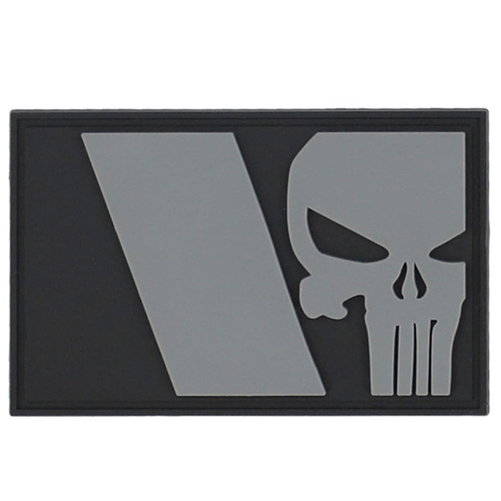 3D Patch PVC Punisher French Flag